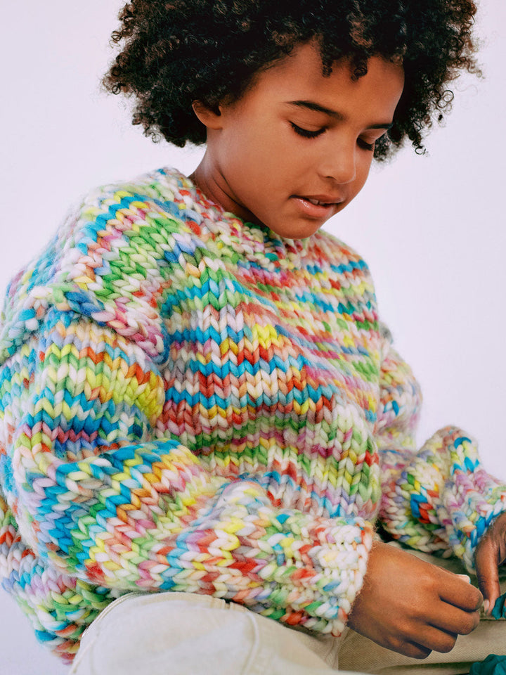 Strickpaket Confetti Pullover - Kids