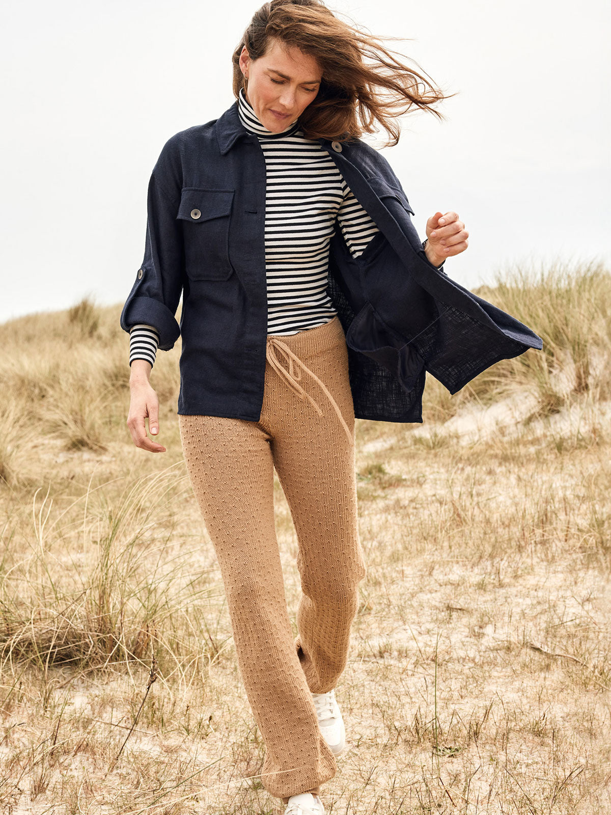Strickpaket Cool Wool Lounge Pants Knotten Wolle