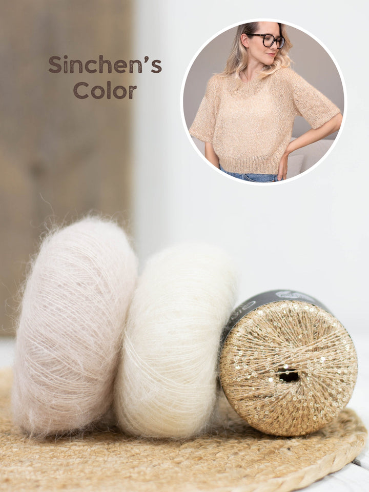 Strickpaket GlamShirt - Sinchens Knitwear