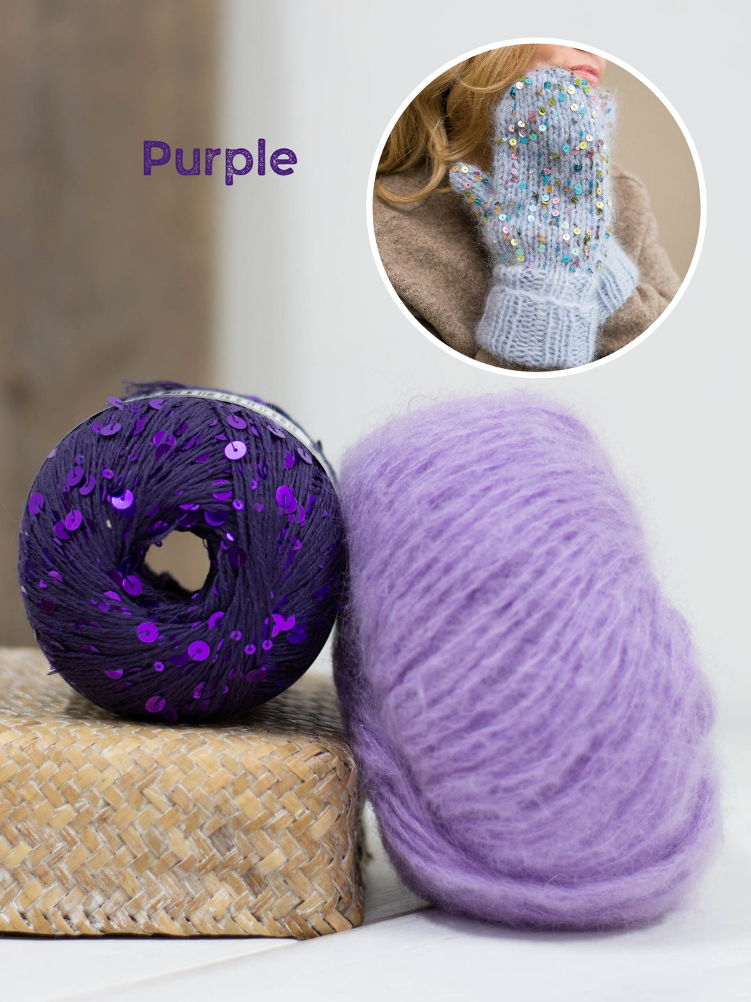 Strickpaket Cosmic Mittens - Tanja Steinbach