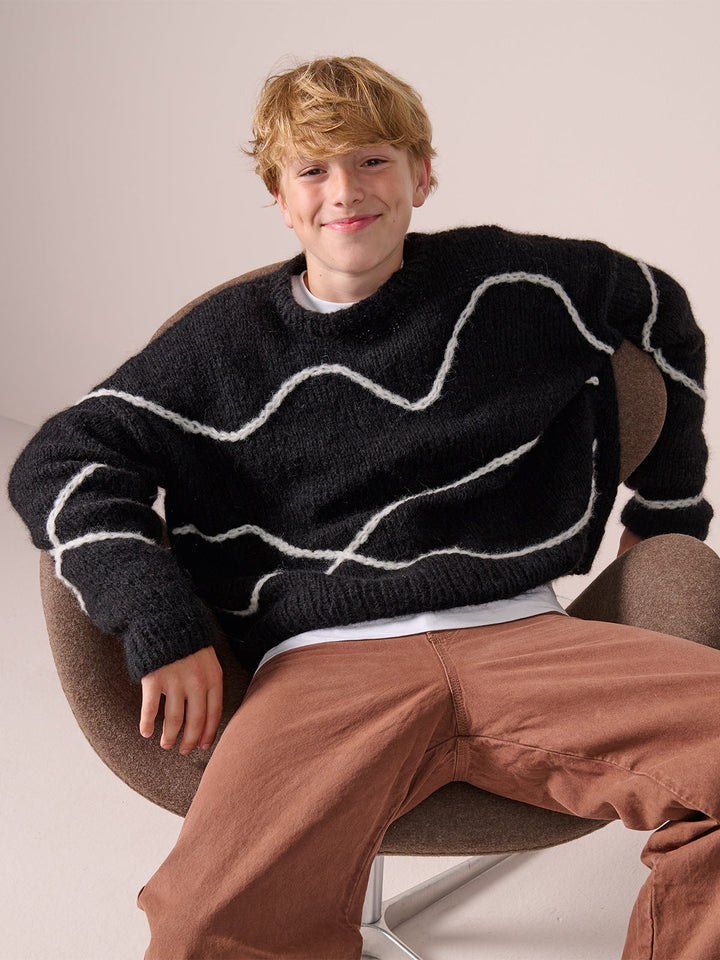 Strickpaket Alpaca Air II Pullover - kids