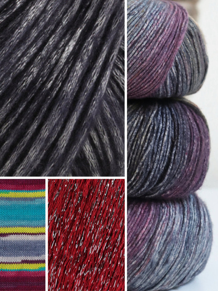 Valentins-Paket - Garn für 3 Projekte