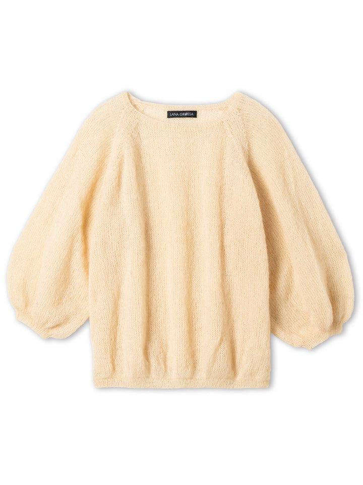 Strickpaket Setasuri Pullover mit Ballonärmeln