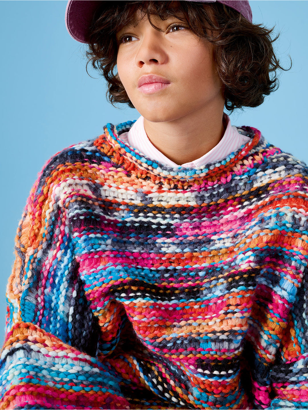 Strickpaket Crazy Oversized-Pullover