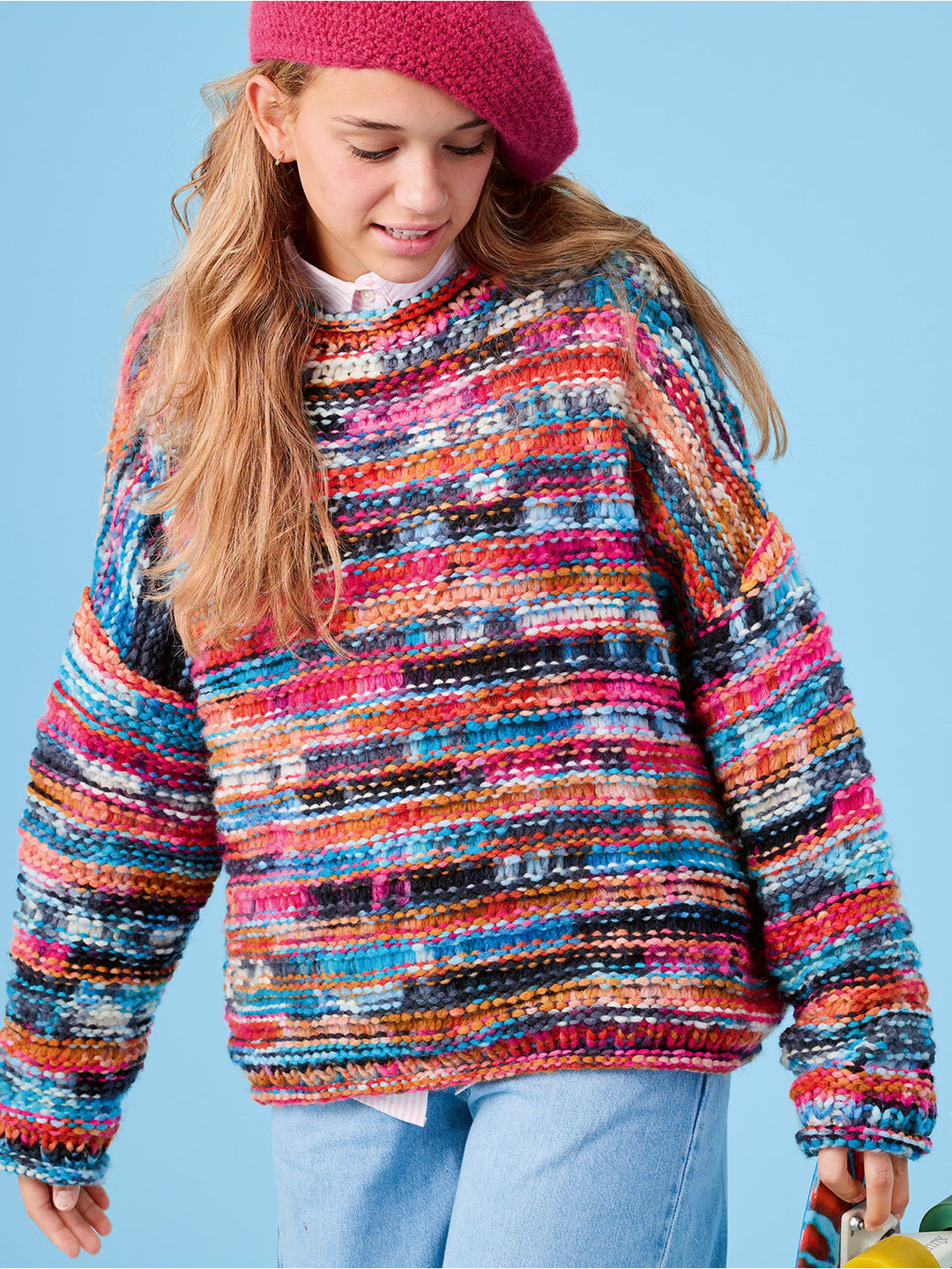 Strickpaket Crazy Oversized-Pullover