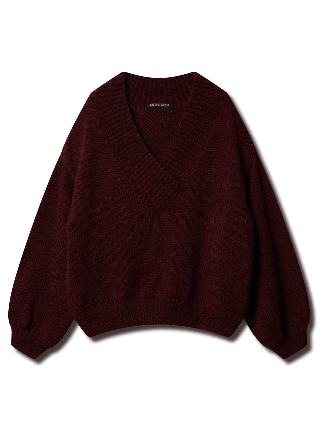 Strickpaket Cool Merino Pullover mit V-Ausschnitt