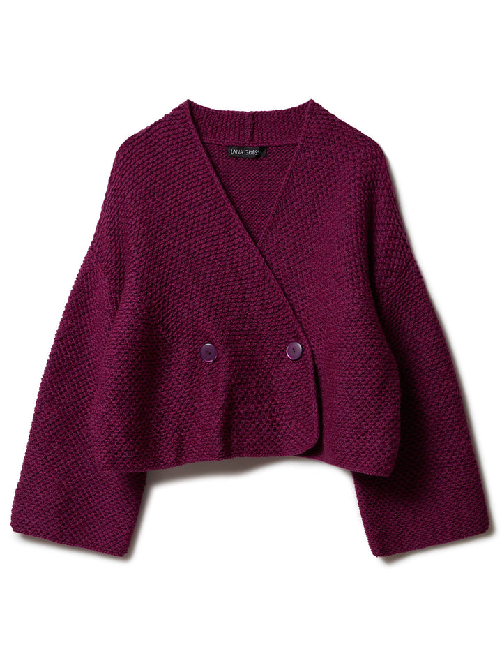 Strickpaket Cool Merino texturierte Jacke