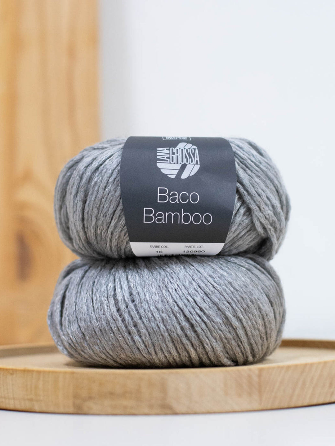 Baco Bamboo 016 Hellgrau