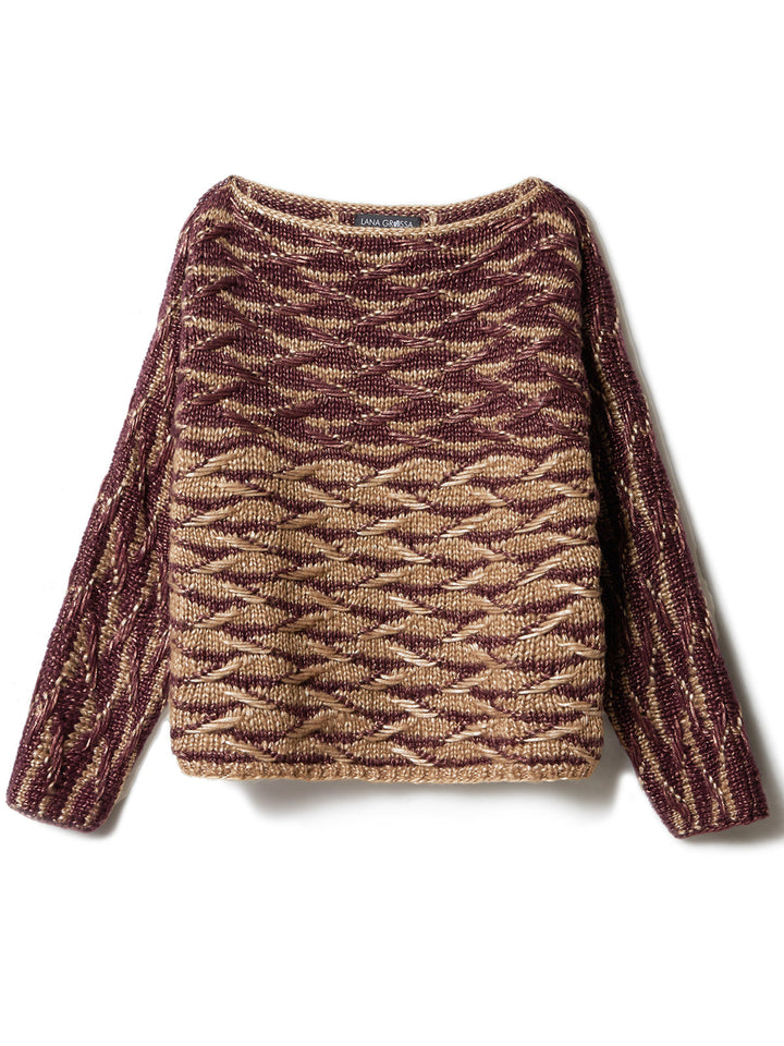 Strickpaket Lucida Kimonopullover