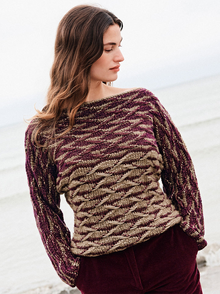 Strickpaket Lucida Kimonopullover