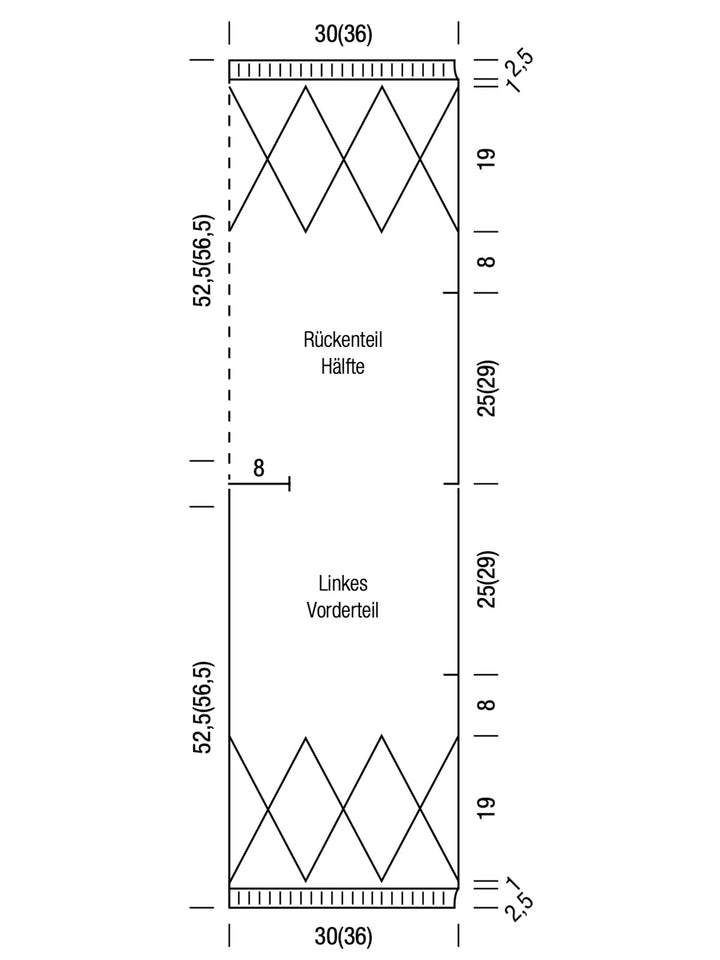 Strickpaket Ecopuno Basta Cosmo Weste mit Karos