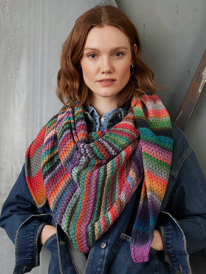 Strickpaket Farfalla Dreieckstuch