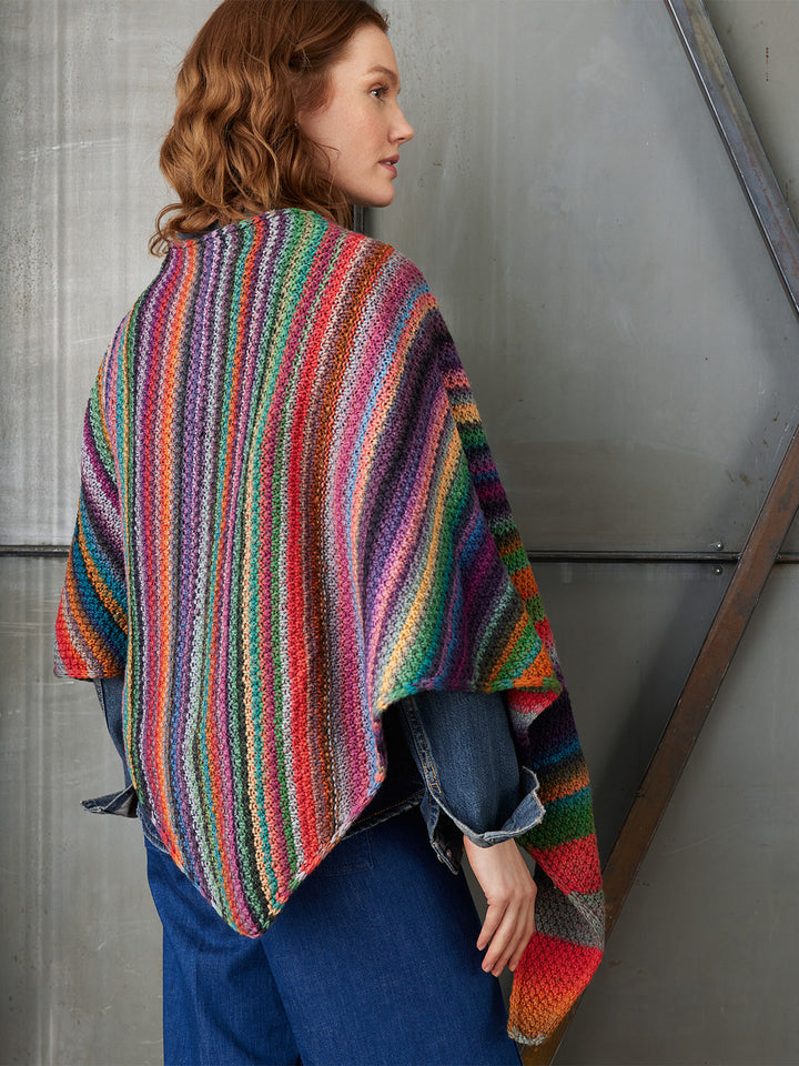 Strickpaket Farfalla Dreieckstuch