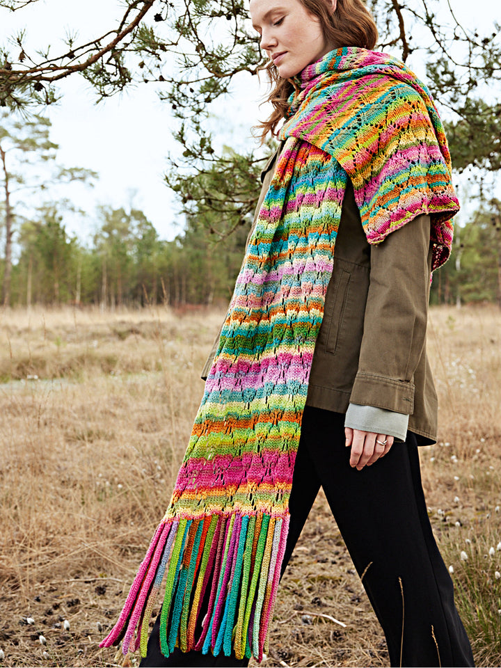 Strickpaket Farfalla Ajour-Schal