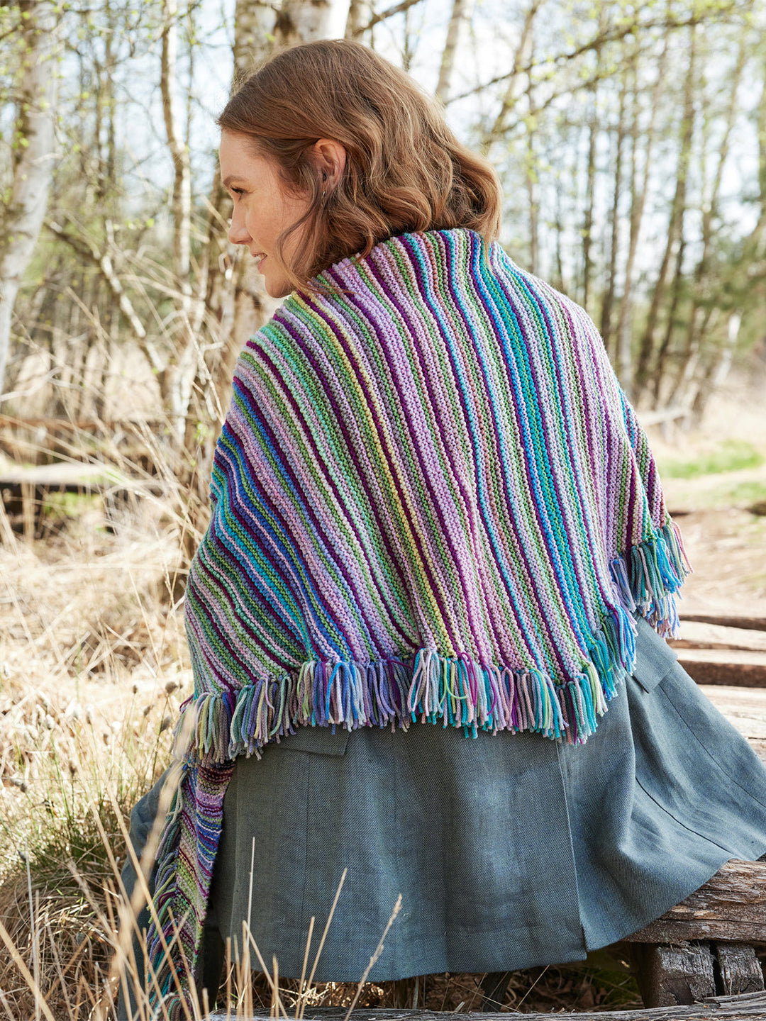 Strickpaket Farfalla Cashmere 16 Fine Dreieckstuch