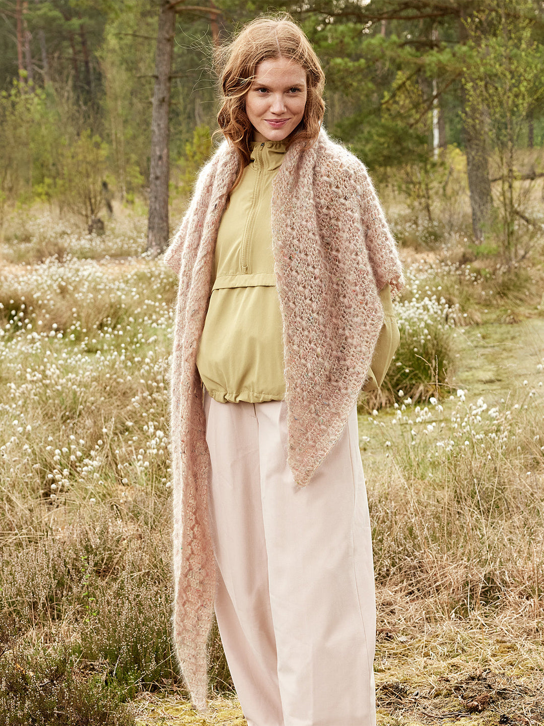 Häkelpaket Natural Superkid Tweed - Strukturtuch