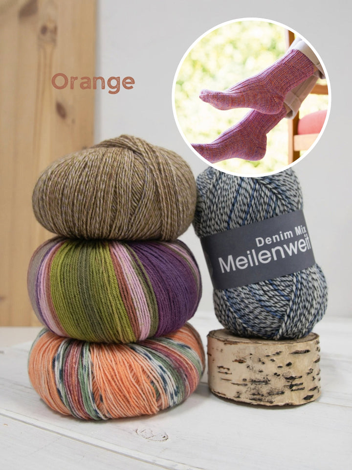 Strickpaket Sockenprobe Socktober