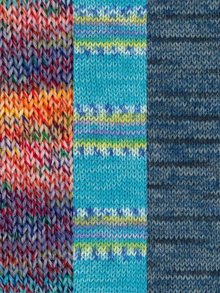 Strickpaket Sockenprobe Socktober