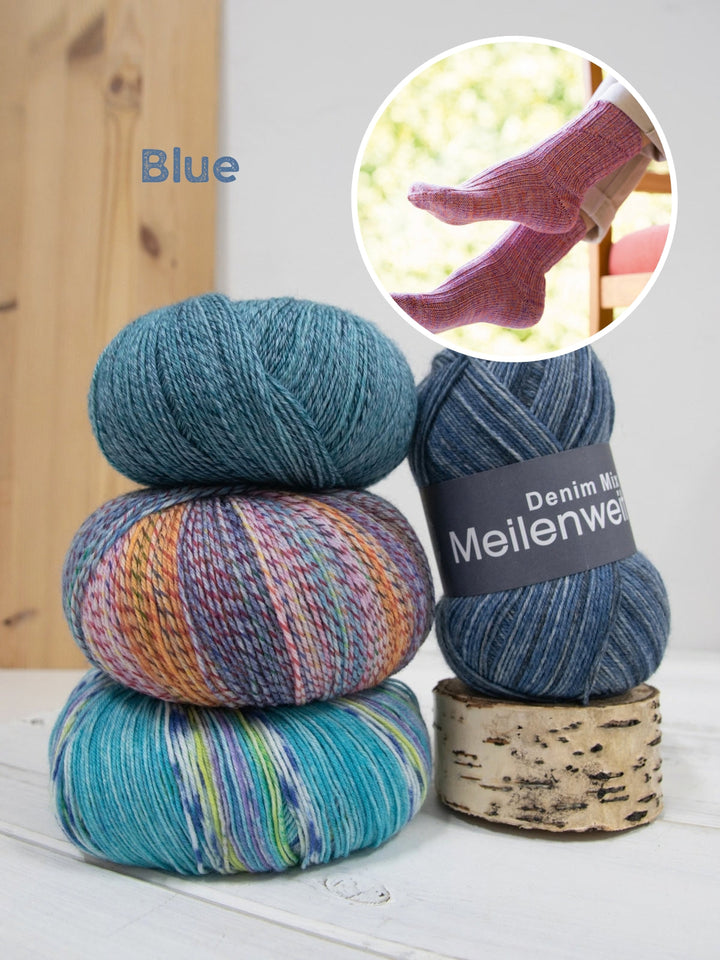 Strickpaket Sockenprobe Socktober