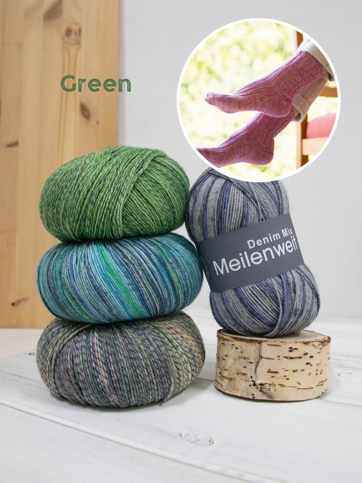 Strickpaket Sockenprobe Socktober