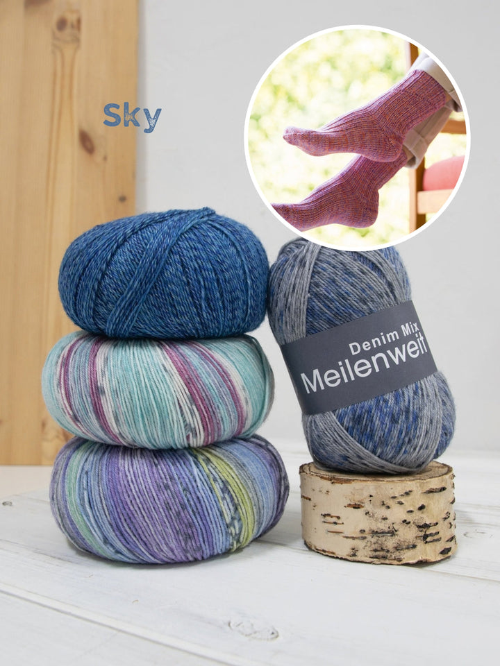Strickpaket Sockenprobe Socktober