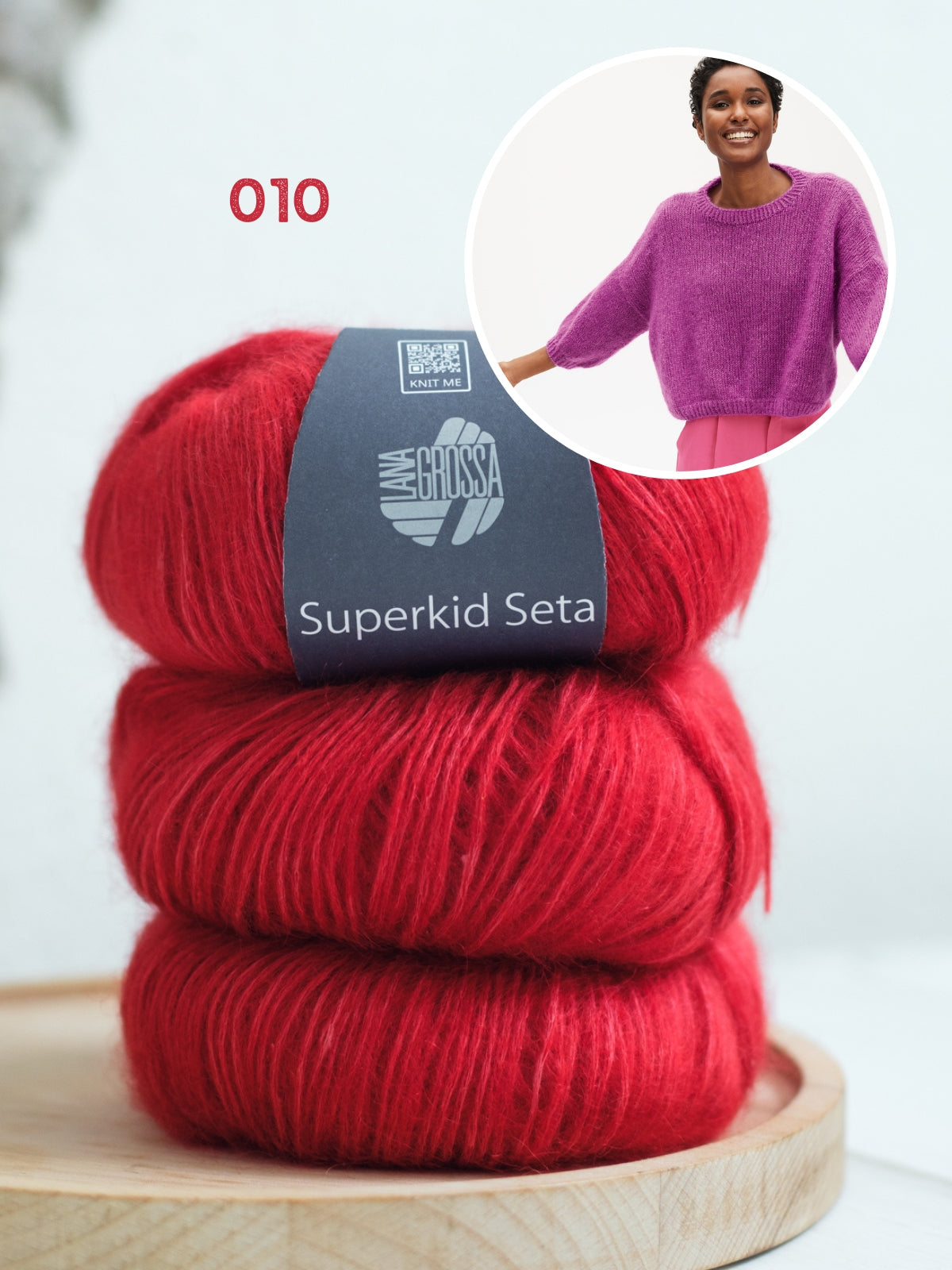 Strickpaket Superkid Seta Pullover - 36/38 / Lana Grossa Design - 007