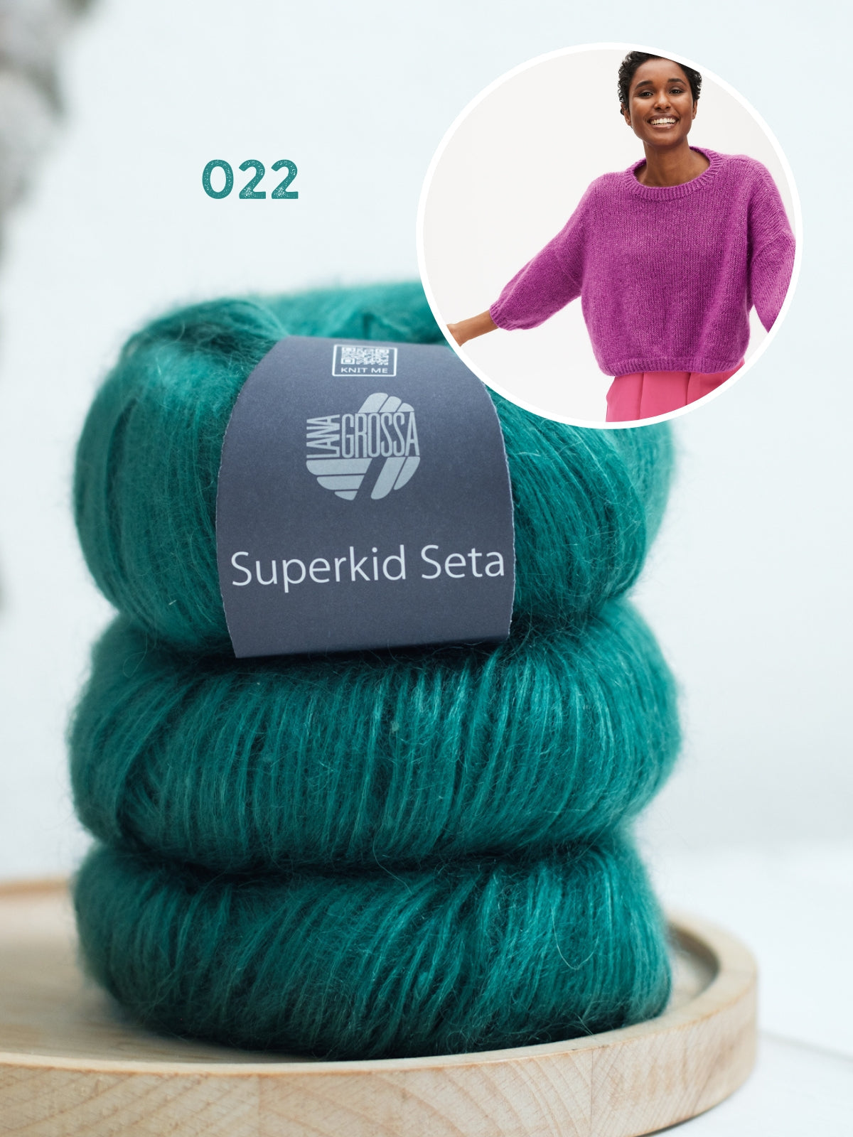 Strickpaket Superkid Seta Pullover - 36/38 / Lana Grossa Design - 007