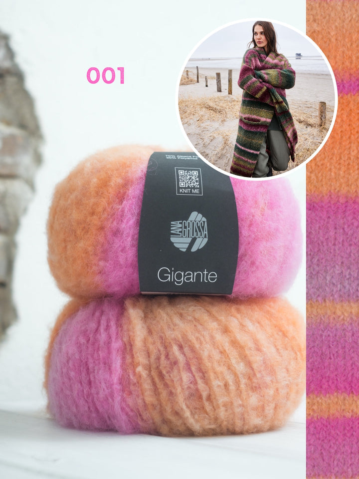 Strickpaket Gigante Mantel