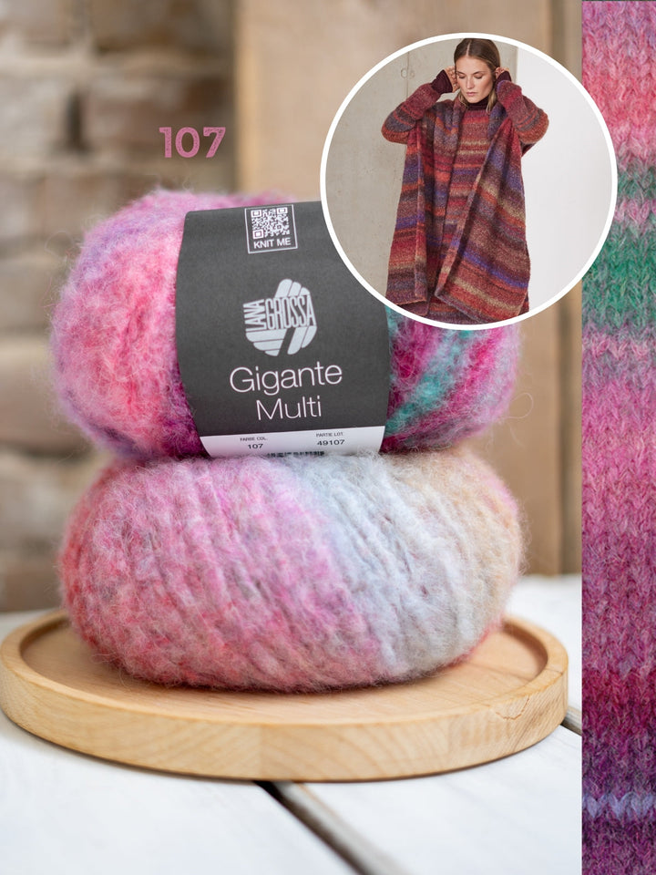 Strickpaket Gigante Multi Schal