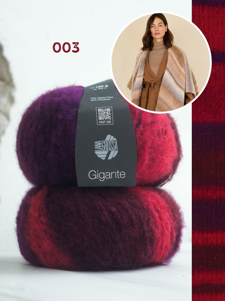 Strickpaket Gigante Poncho