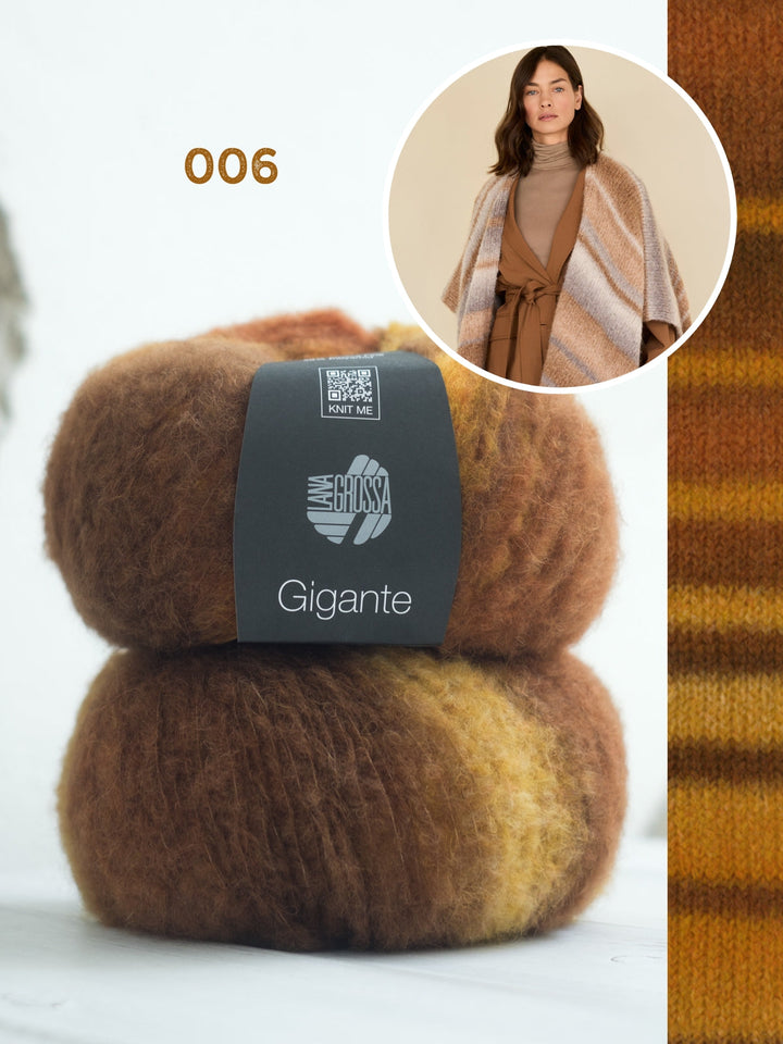 Strickpaket Gigante Poncho