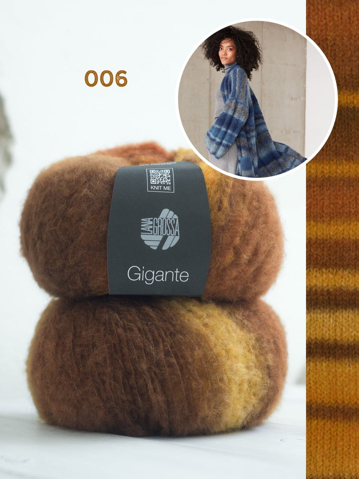 Strickpaket Gigante Mantel