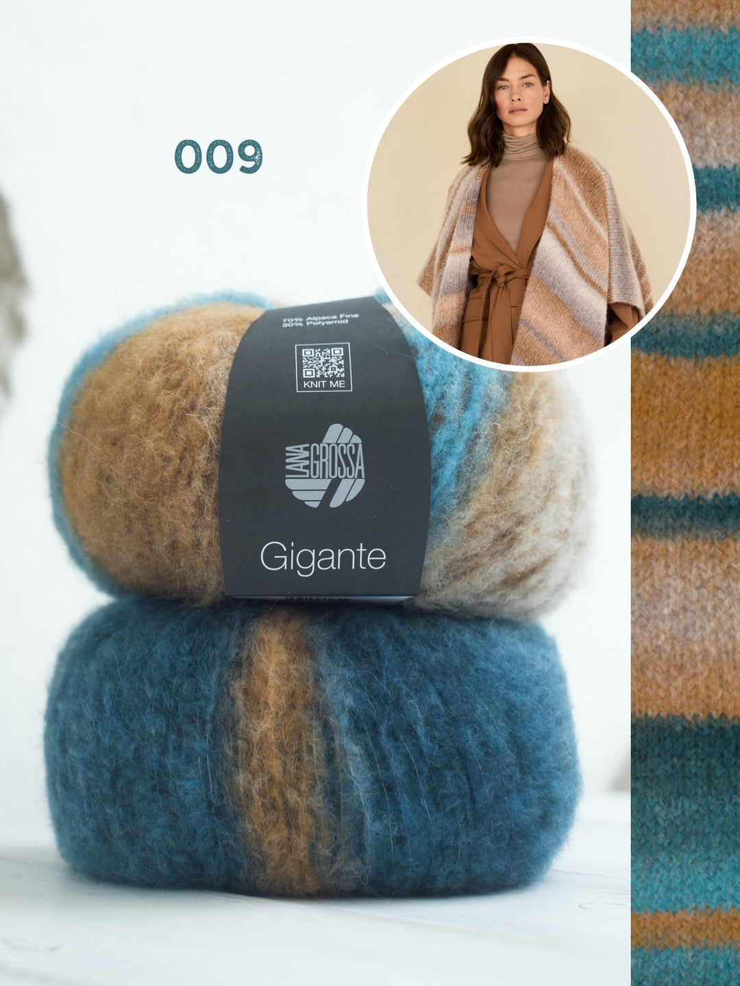 Strickpaket Gigante Poncho
