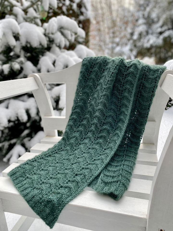 Strickpaket Lizas Tuch Winterwald