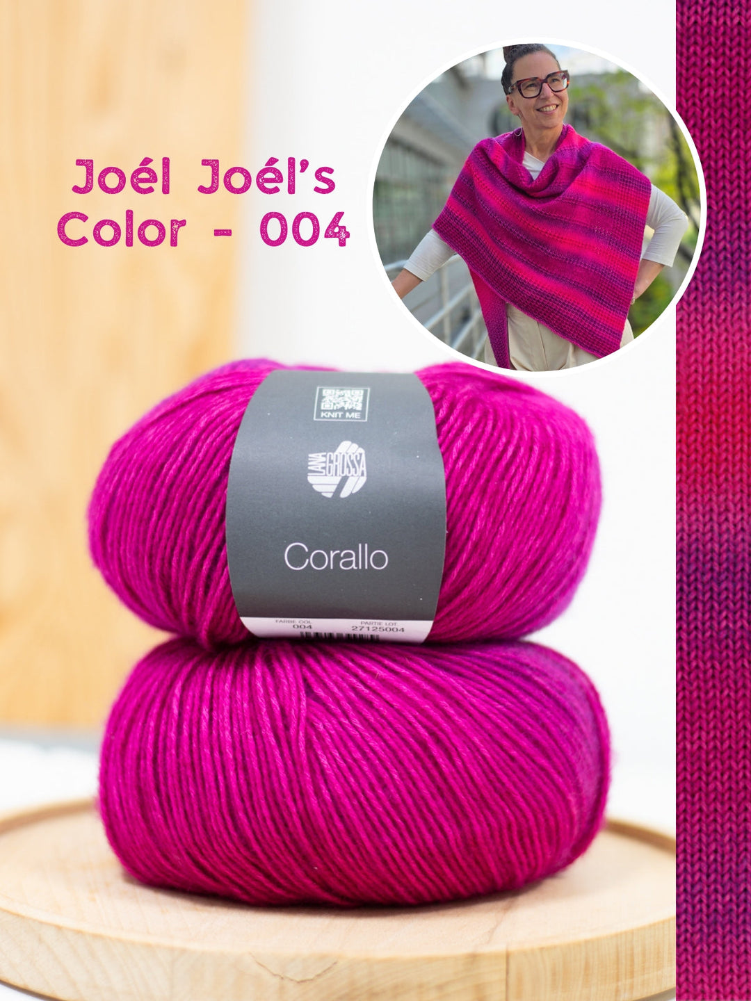 Strickpaket Tuch Halaka – Joél Joél