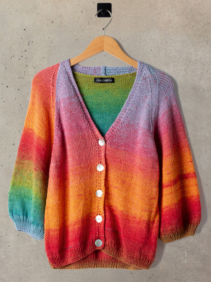 Strickpaket Cotonella Raglanjacke