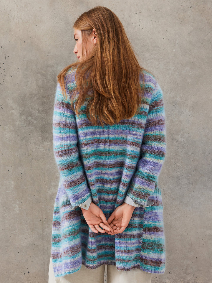 Strickpaket Gianna Silkhair Longjacke