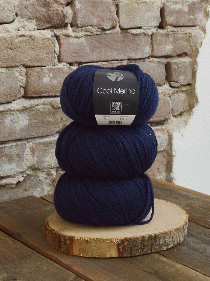 Cool Merino 007 Nachtblau