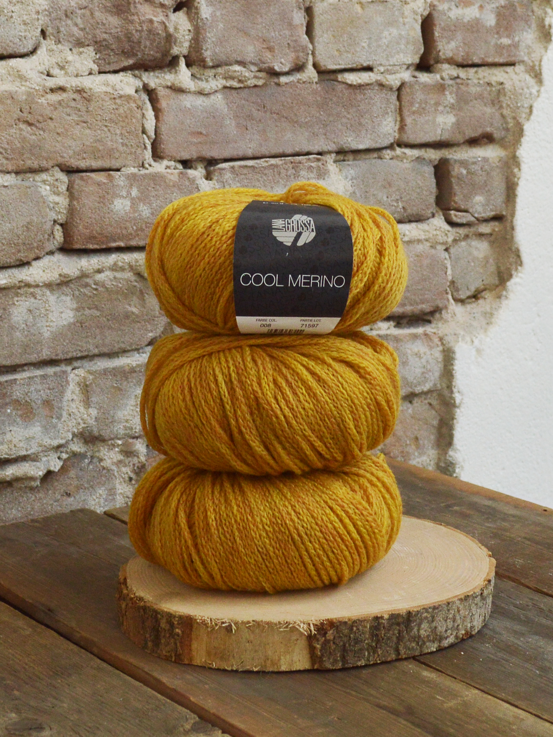 Cool Merino 008 Goldgelb