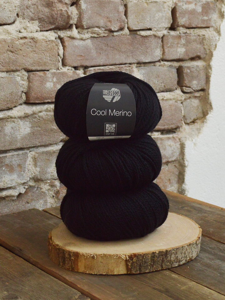 Cool Merino 014 Schwarz