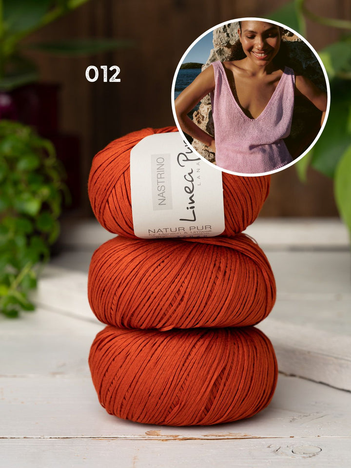 Strickpaket Nastrino Top glatt rechts