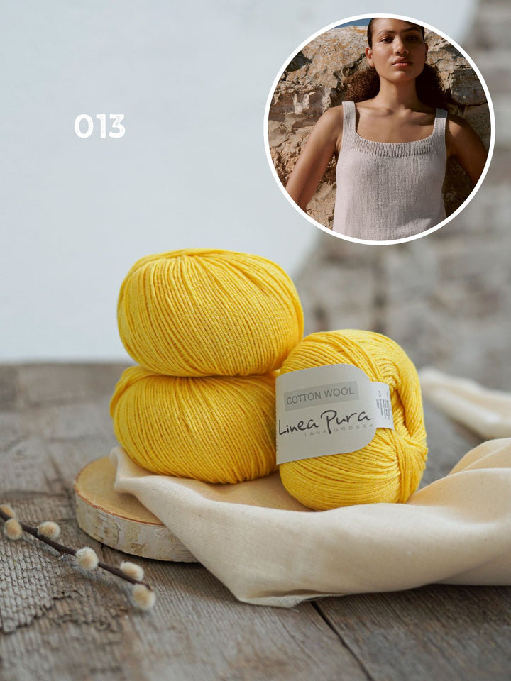 Strickpaket Cotton Wool Top