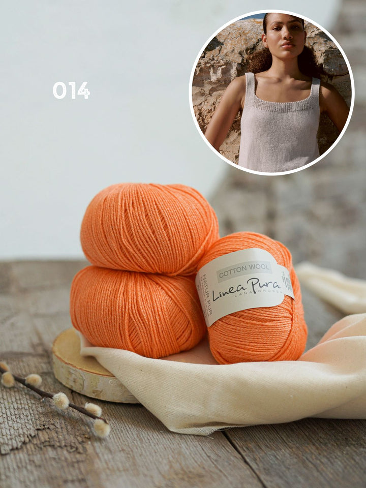 Strickpaket Cotton Wool Top