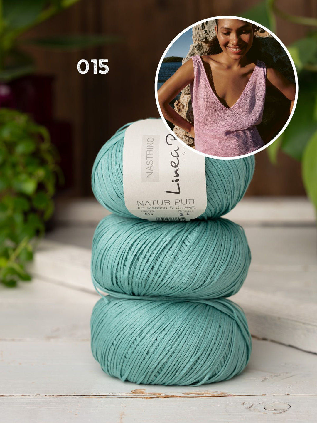 Strickpaket Nastrino Top glatt rechts