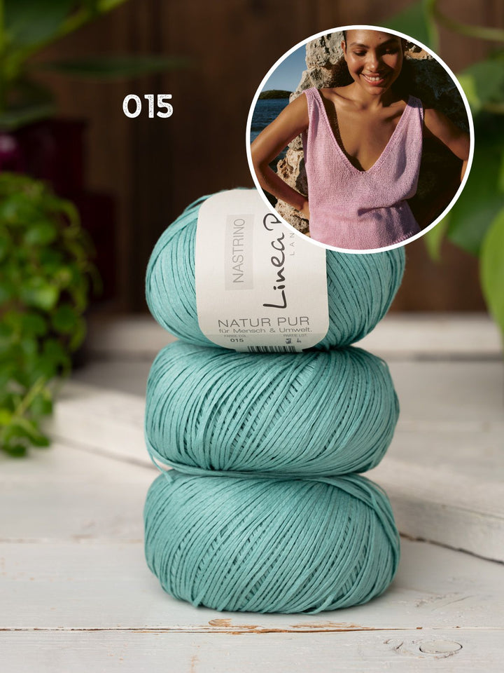 Strickpaket Nastrino Top glatt rechts