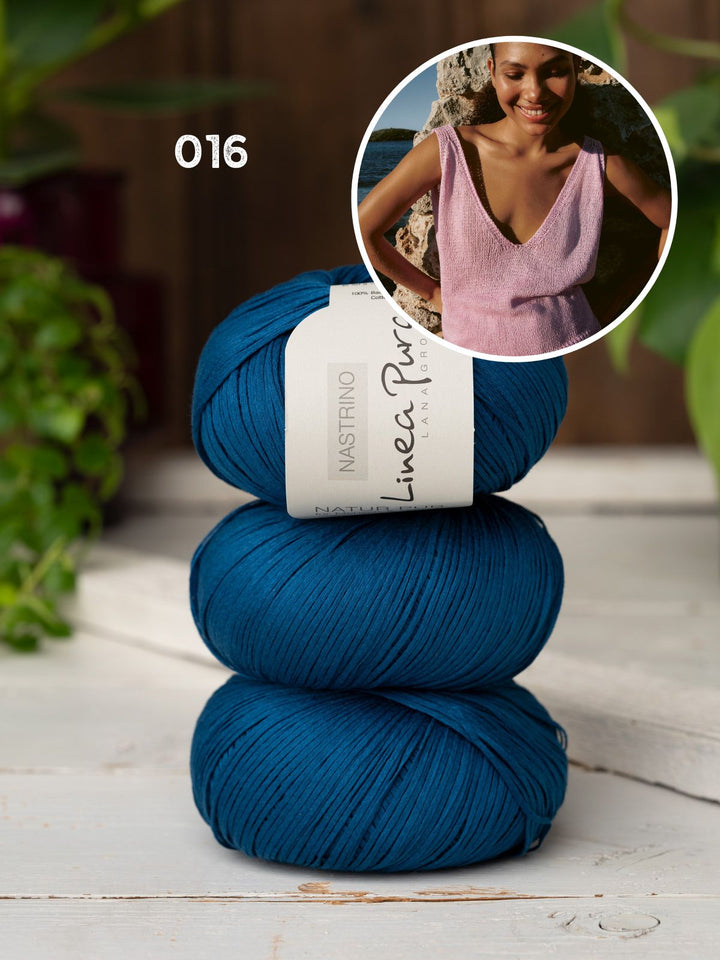 Strickpaket Nastrino Top glatt rechts