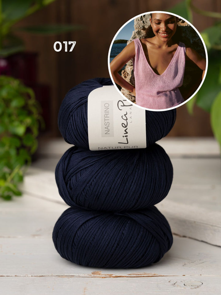 Strickpaket Nastrino Top glatt rechts