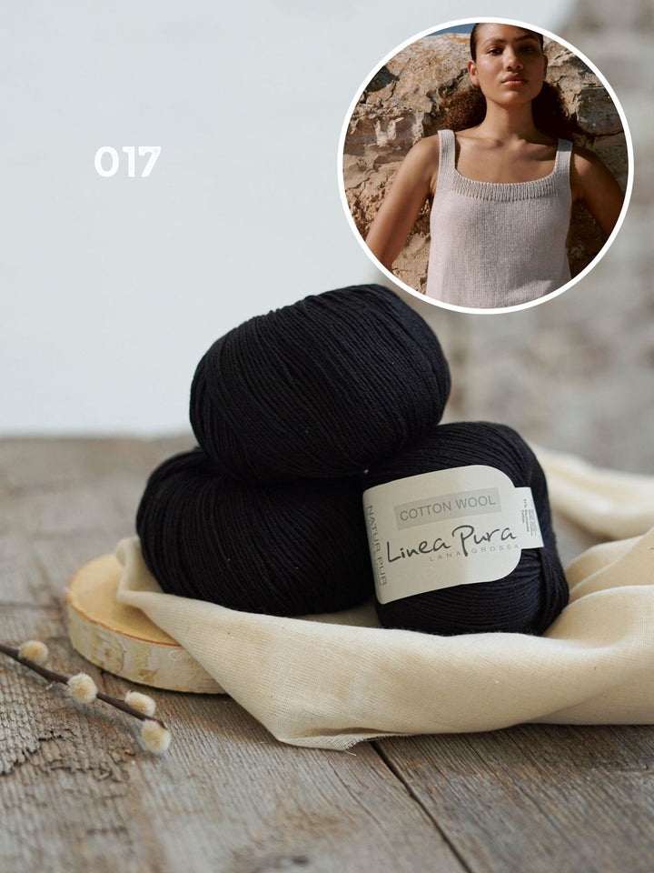 Strickpaket Cotton Wool Top