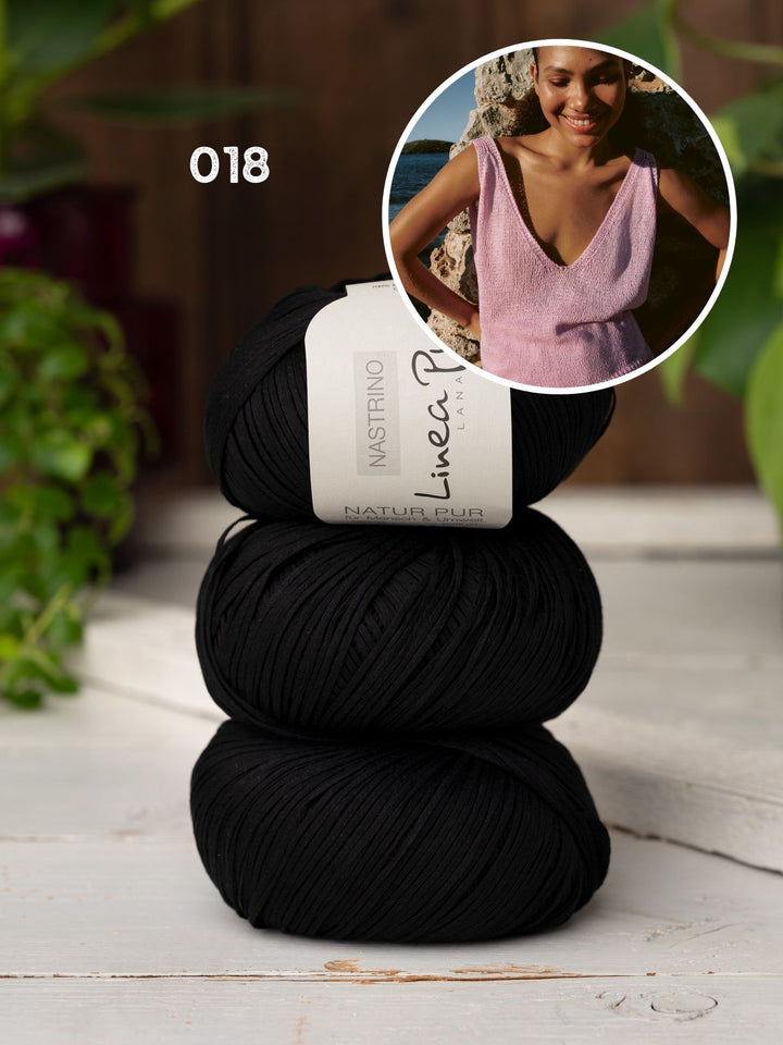 Strickpaket Nastrino Top glatt rechts