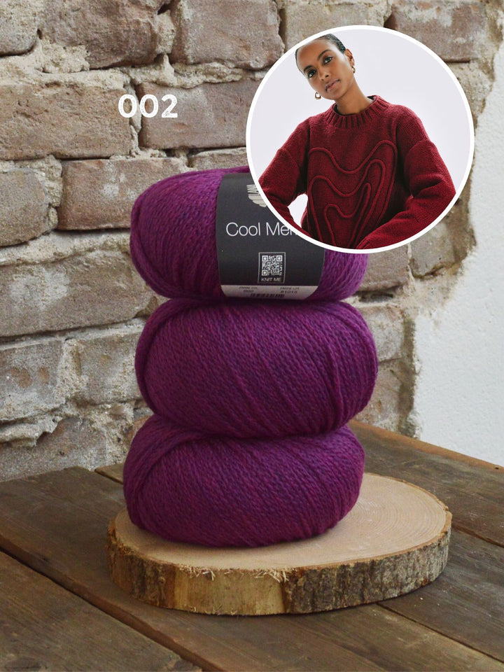 Strickpaket Cool Merino Pullover